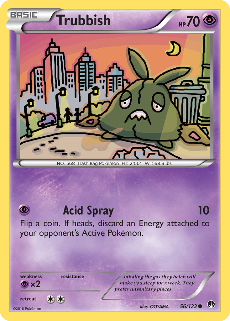 Trubbish (56/122) [XY: BREAKpoint] | Mega City Incorporated