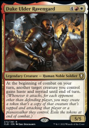 Duke Ulder Ravengard [Commander Legends: Battle for Baldur's Gate] | Mega City Incorporated