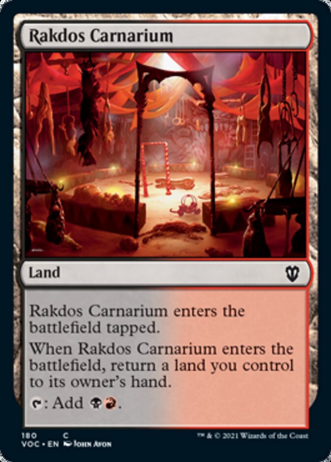 Rakdos Carnarium [Innistrad: Crimson Vow Commander] | Mega City Incorporated