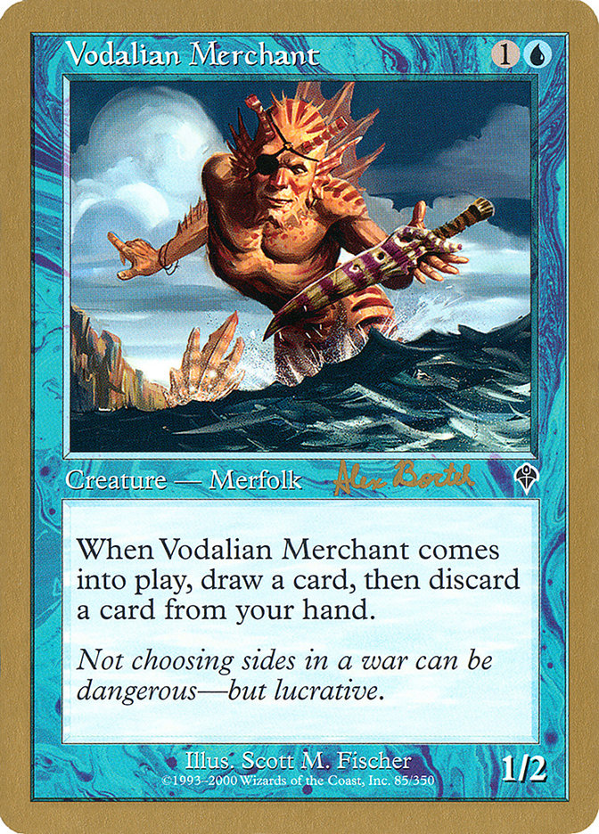 Vodalian Merchant (Alex Borteh) [World Championship Decks 2001] | Mega City Incorporated