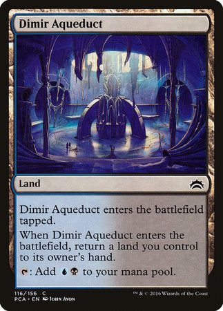 Dimir Aqueduct [Planechase Anthology] | Mega City Incorporated