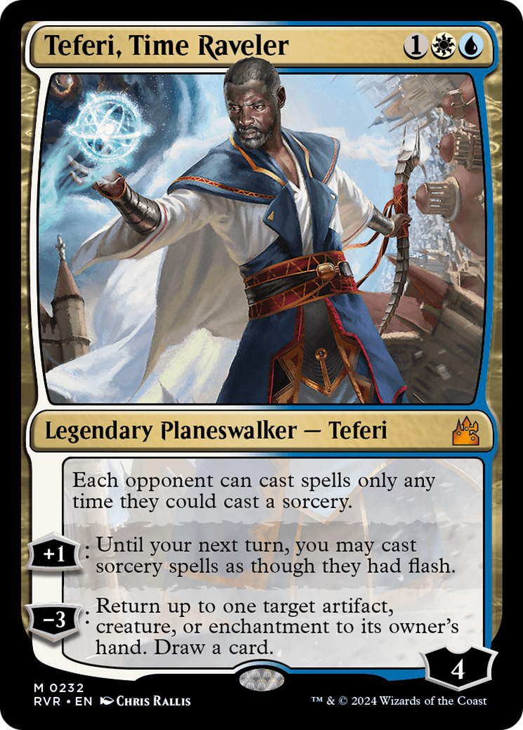 Teferi, Time Raveler [Ravnica Remastered] | Mega City Incorporated