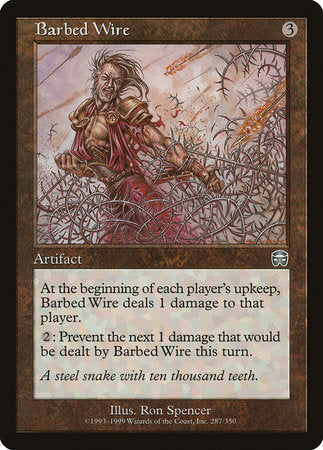 Barbed Wire [Mercadian Masques] | Mega City Incorporated