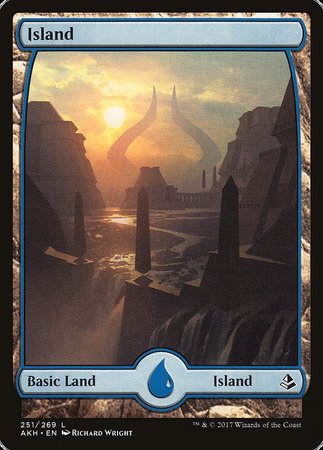 Island (251) - Full Art [Amonkhet] | Mega City Incorporated