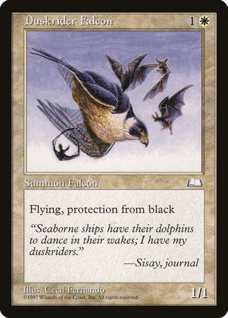 Duskrider Falcon [Weatherlight] | Mega City Incorporated