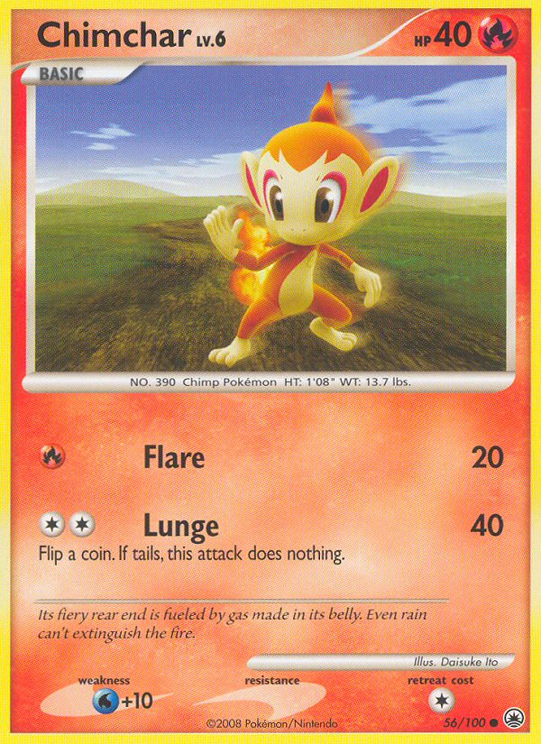 Chimchar (56/100) [Diamond & Pearl: Majestic Dawn] | Mega City Incorporated