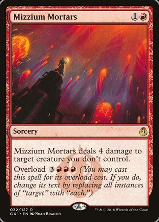 Mizzium Mortars [GRN Guild Kit] | Mega City Incorporated