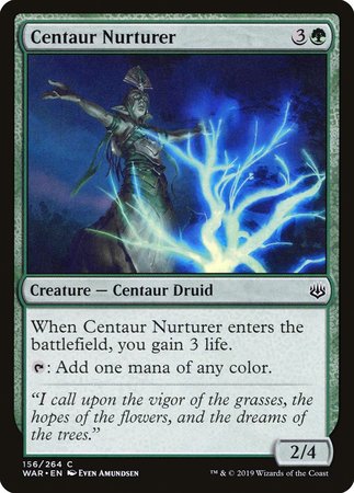 Centaur Nurturer [War of the Spark] | Mega City Incorporated