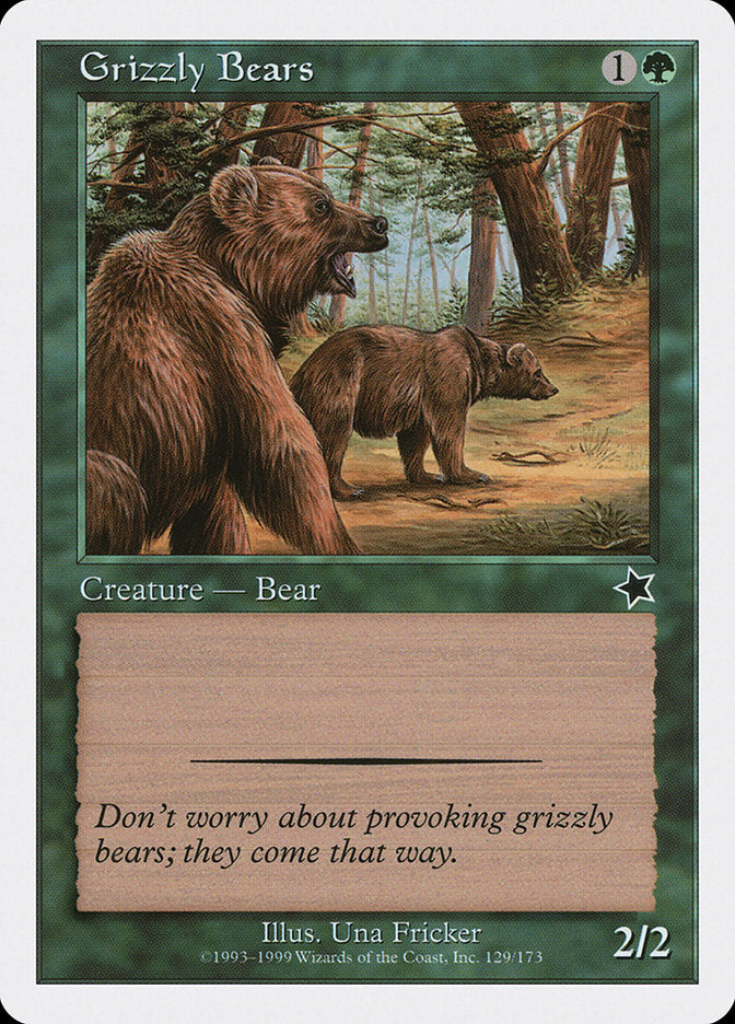 Grizzly Bears [Starter 1999] | Mega City Incorporated