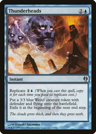 Thunderheads [Duel Decks: Izzet vs. Golgari] | Mega City Incorporated