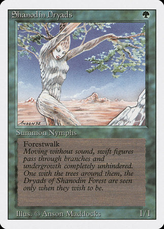 Shanodin Dryads [Revised Edition] | Mega City Incorporated