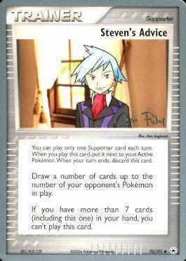 Steven's Advice (92/101) (Blaziken Tech - Chris Fulop) [World Championships 2004] | Mega City Incorporated