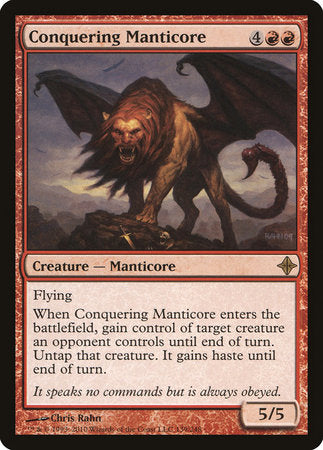 Conquering Manticore [Rise of the Eldrazi] | Mega City Incorporated