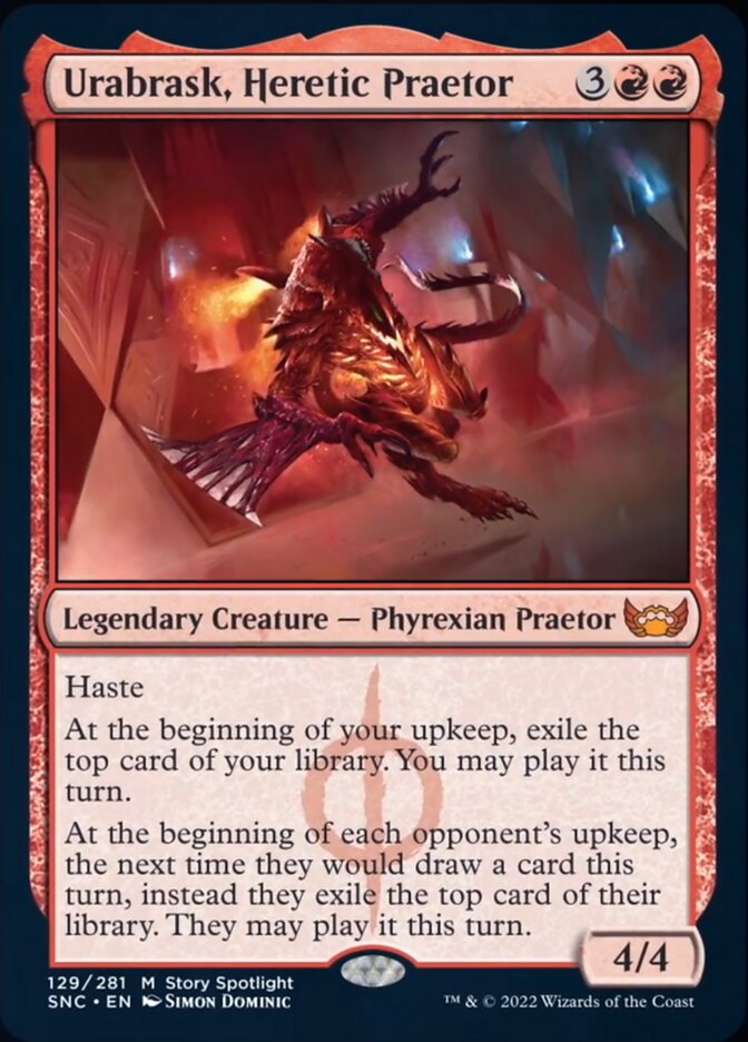 Urabrask, Heretic Praetor [Streets of New Capenna] | Mega City Incorporated