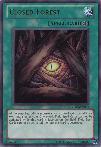 Closed Forest (5D's Duel Transer) [YDT1-EN002] Ultra Rare | Mega City Incorporated