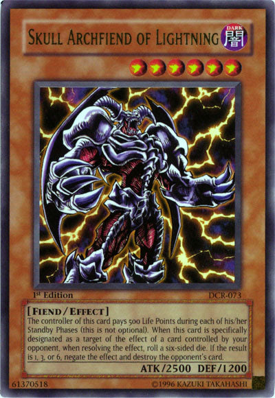 Skull Archfiend of Lightning [DCR-073] Ultra Rare | Mega City Incorporated