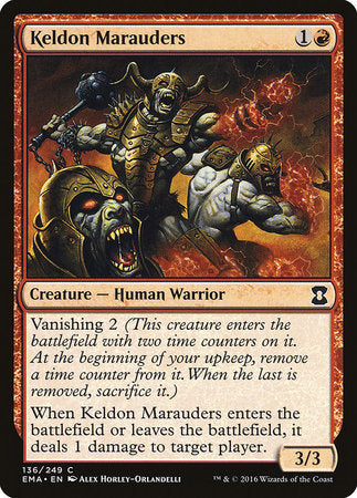 Keldon Marauders [Eternal Masters] | Mega City Incorporated