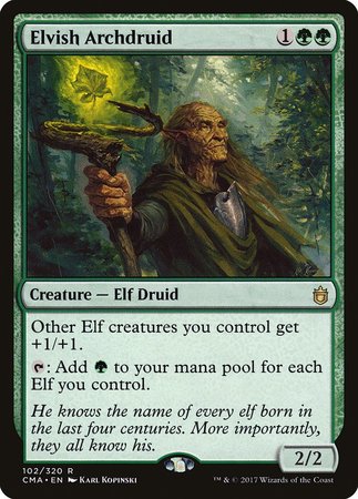 Elvish Archdruid [Commander Anthology] | Mega City Incorporated