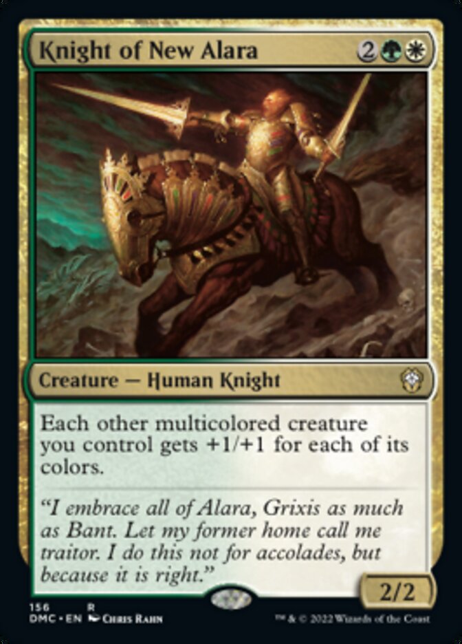 Knight of New Alara [Dominaria United Commander] | Mega City Incorporated