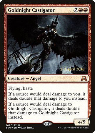 Goldnight Castigator [Shadows over Innistrad Promos] | Mega City Incorporated
