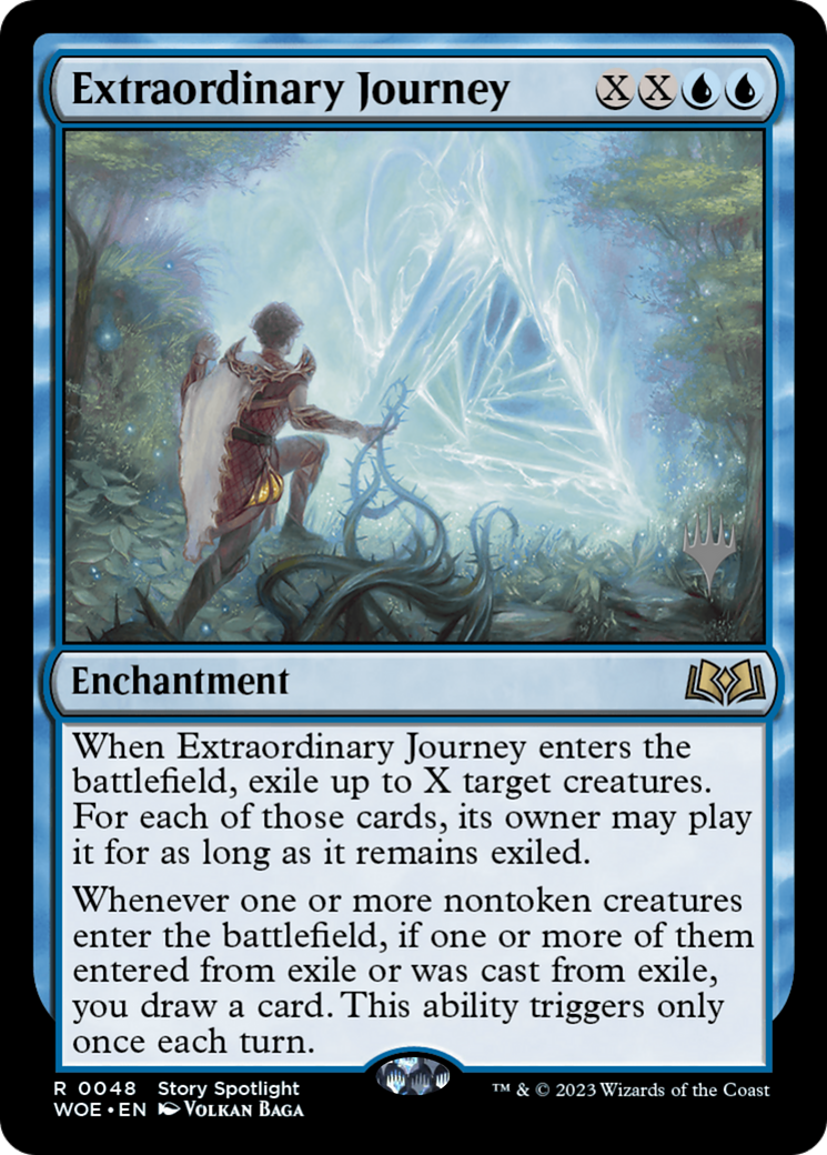 Extraordinary Journey (Promo Pack) [Wilds of Eldraine Promos] | Mega City Incorporated