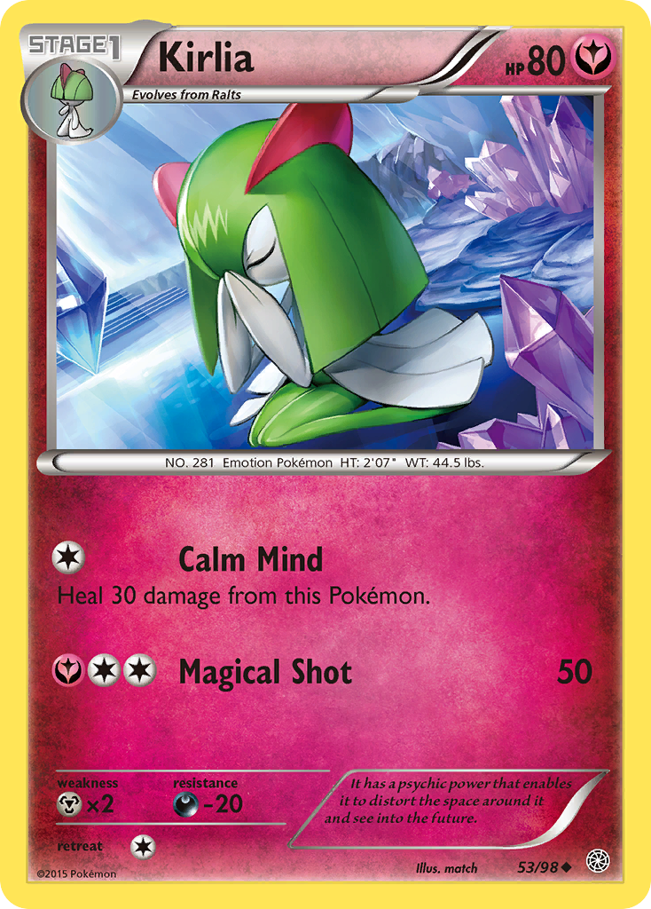 Kirlia (53/98) [XY: Ancient Origins] | Mega City Incorporated