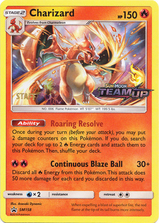 Charizard (SM158) (Staff) [Sun & Moon: Black Star Promos] | Mega City Incorporated