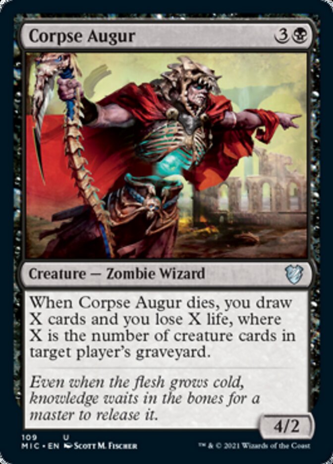 Corpse Augur [Innistrad: Midnight Hunt Commander] | Mega City Incorporated