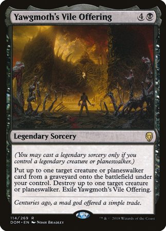 Yawgmoth's Vile Offering [Dominaria] | Mega City Incorporated