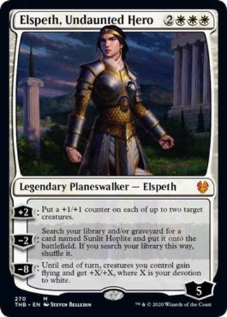 Elspeth, Undaunted Hero [Theros Beyond Death] | Mega City Incorporated