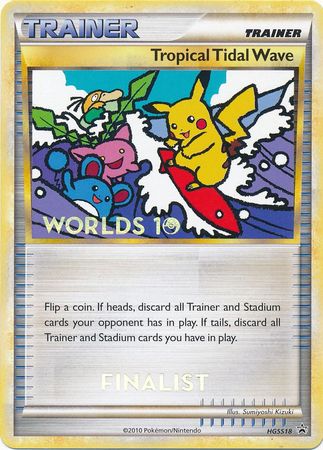 Tropical Tidal Wave (HGSS18) (Finalist) [HeartGold & SoulSilver: Black Star Promos] | Mega City Incorporated