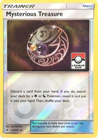 Mysterious Treasure (113/131) (League Promo) [Sun & Moon: Forbidden Light] | Mega City Incorporated