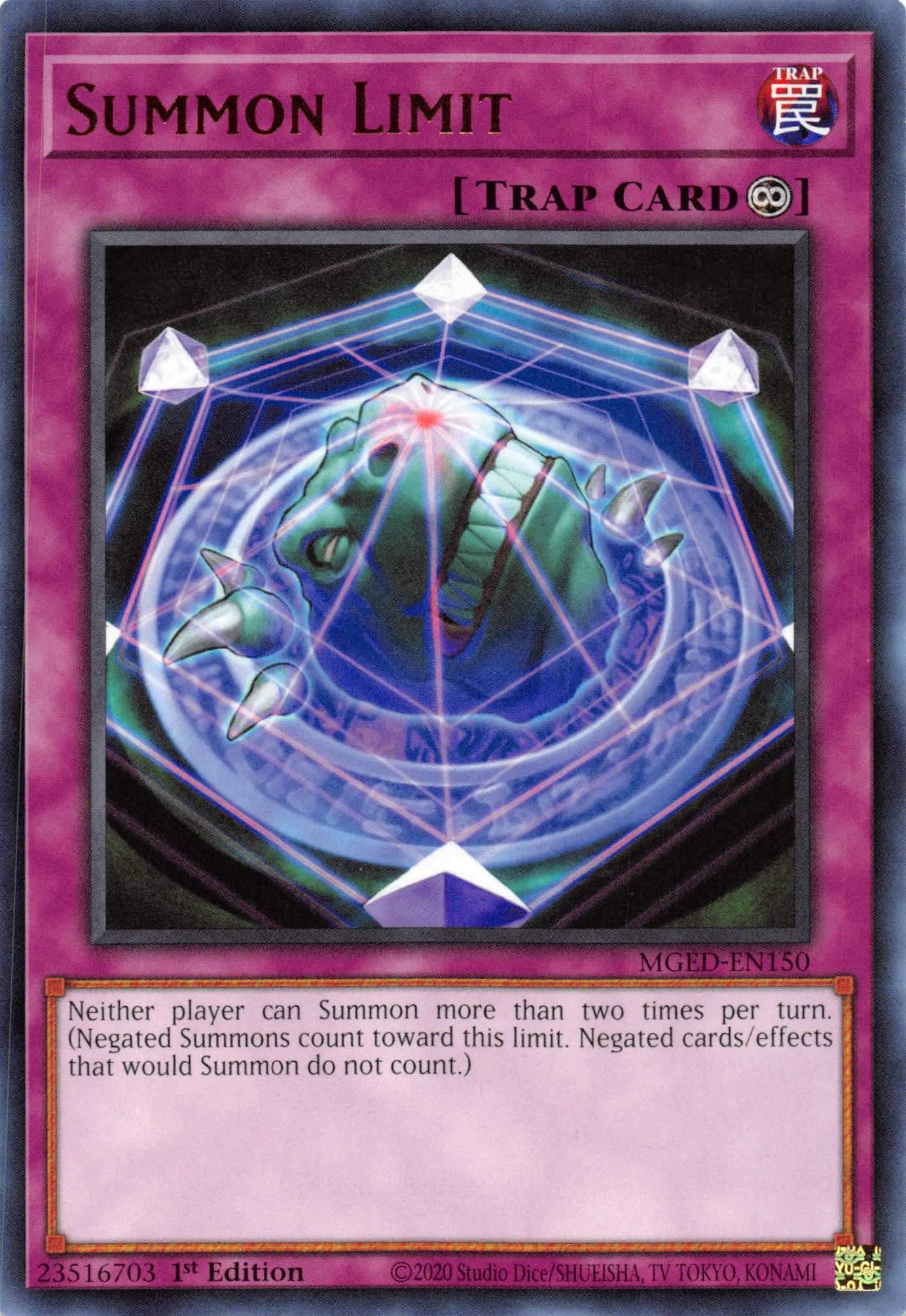 Summon Limit [MGED-EN150] Rare | Mega City Incorporated
