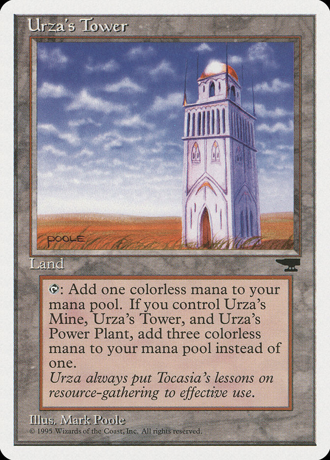 Urza's Tower (Plains) [Chronicles] | Mega City Incorporated