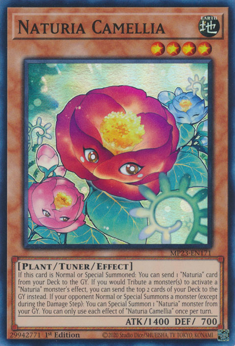 Naturia Camellia [MP23-EN171] Super Rare | Mega City Incorporated