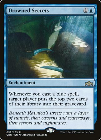Drowned Secrets [Guilds of Ravnica] | Mega City Incorporated