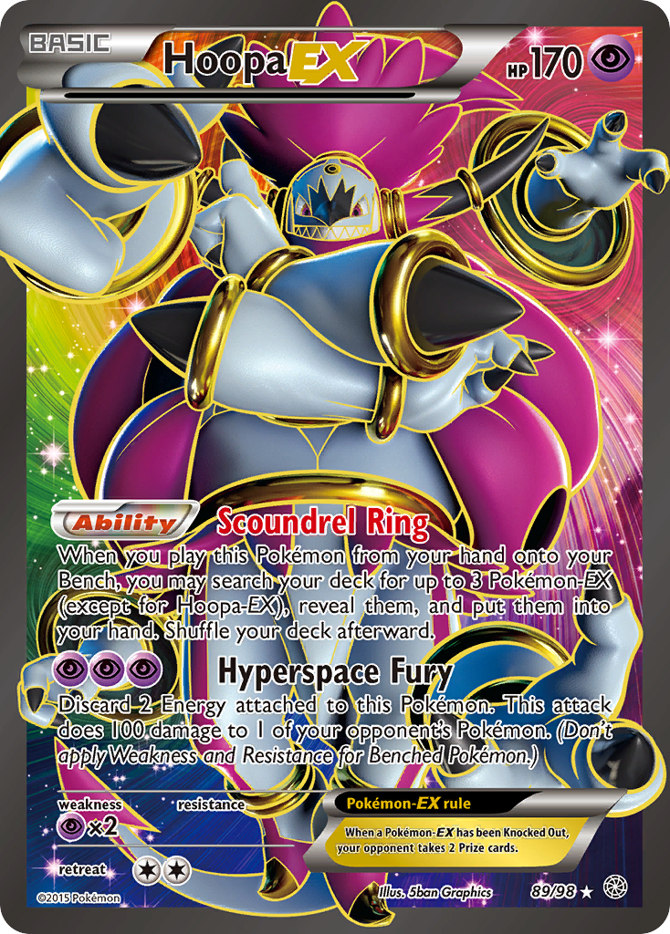 Hoopa EX (89/98) [XY: Ancient Origins] | Mega City Incorporated