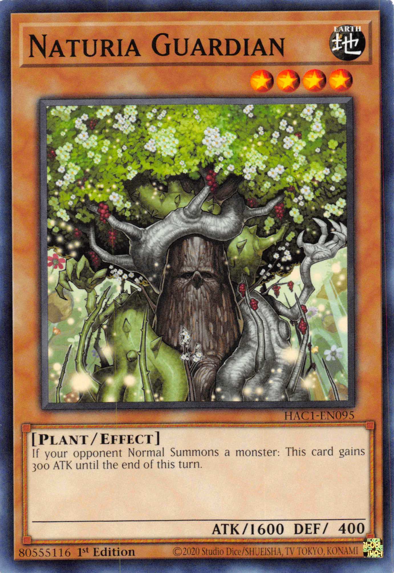 Naturia Guardian [HAC1-EN095] Common | Mega City Incorporated