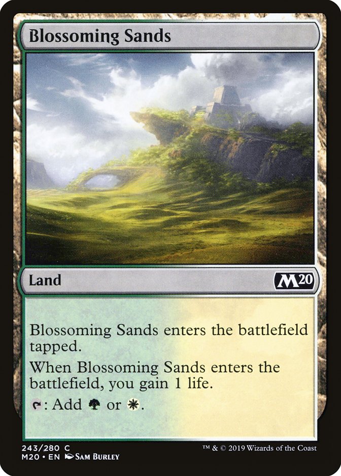 Blossoming Sands [Core Set 2020] | Mega City Incorporated