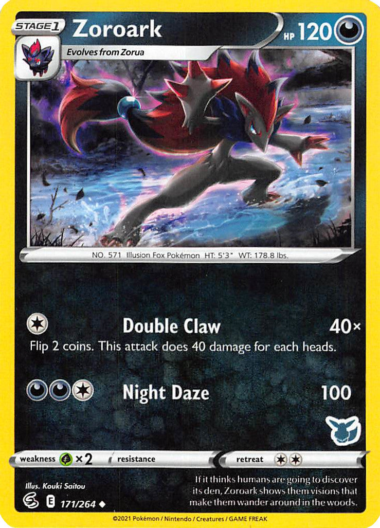 Zoroark (171/264) (Eevee Deck) [Battle Academy 2022] | Mega City Incorporated