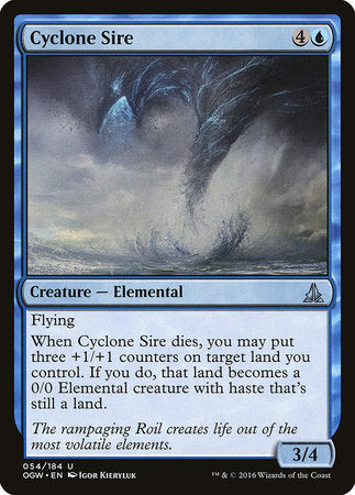 Cyclone Sire [Oath of the Gatewatch] | Mega City Incorporated