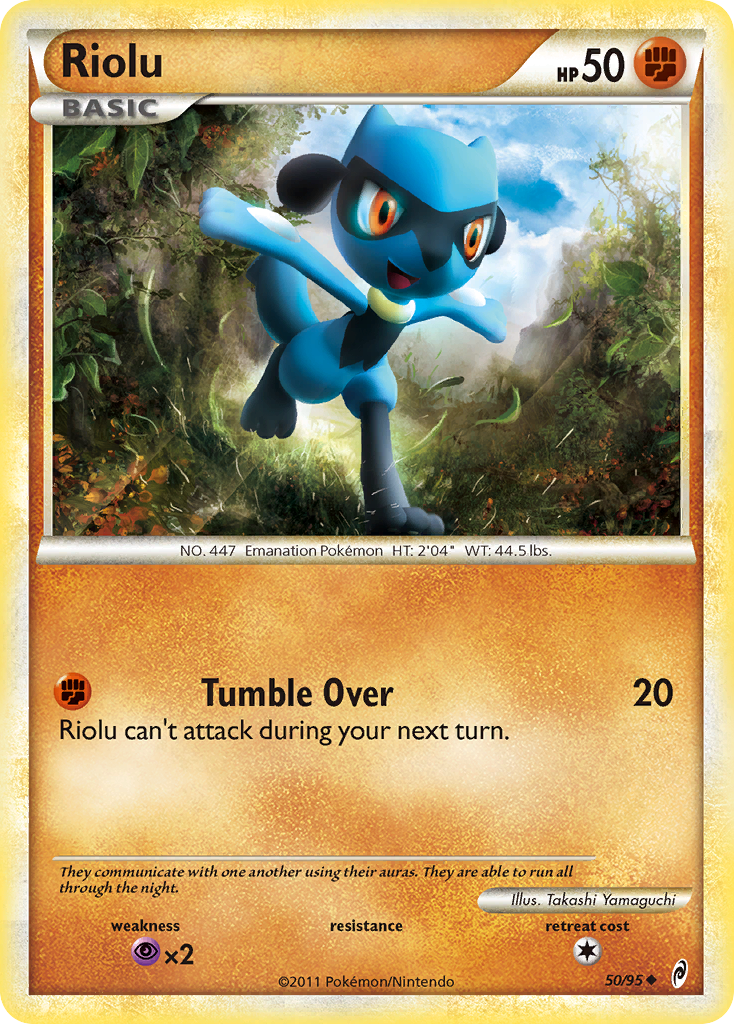 Riolu (50/95) [HeartGold & SoulSilver: Call of Legends] | Mega City Incorporated