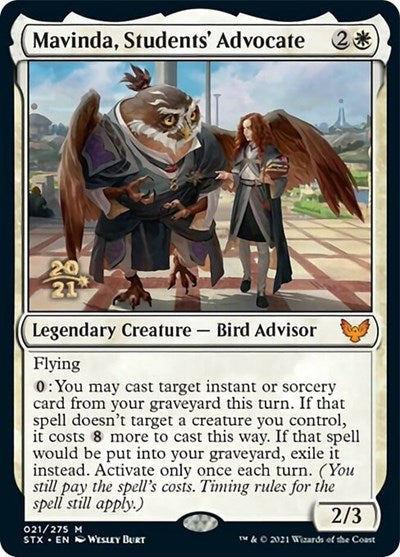 Mavinda, Students' Advocate [Strixhaven: School of Mages Prerelease Promos] | Mega City Incorporated