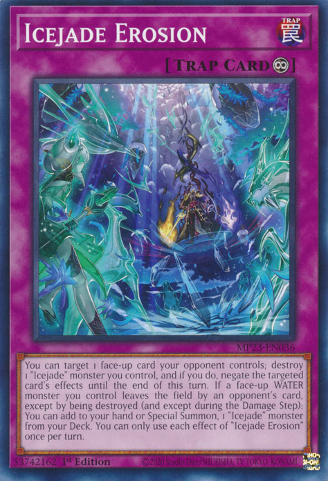 Icejade Erosion [MP23-EN036] Common | Mega City Incorporated