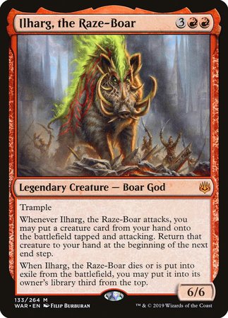 Ilharg, the Raze-Boar [War of the Spark] | Mega City Incorporated