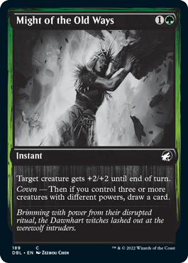 Might of the Old Ways [Innistrad: Double Feature] | Mega City Incorporated