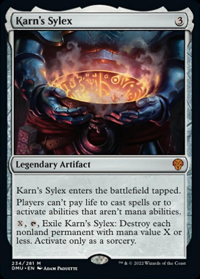 Karn's Sylex [Dominaria United] | Mega City Incorporated