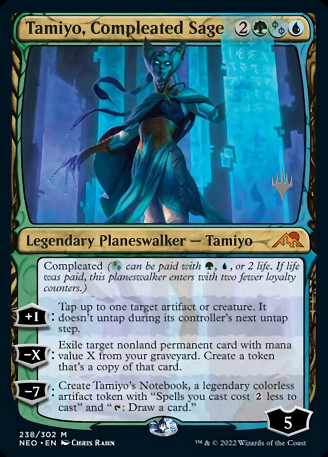 Tamiyo, Compleated Sage (Promo Pack) [Kamigawa: Neon Dynasty Promos] | Mega City Incorporated