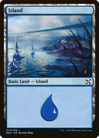 Island (73) [Duel Decks: Elves vs. Inventors] | Mega City Incorporated