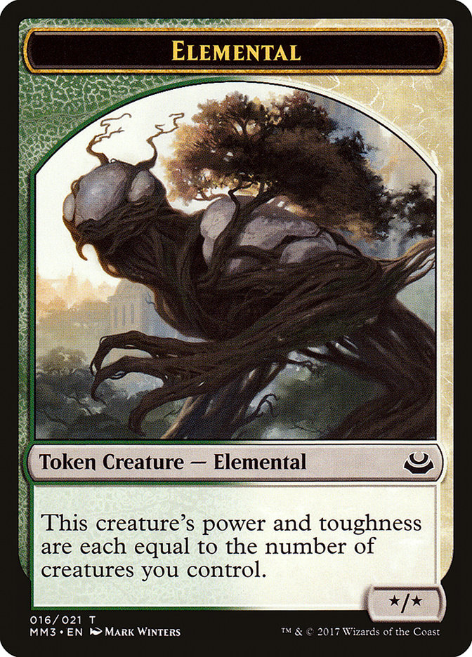 Elemental [Modern Masters 2017 Tokens] | Mega City Incorporated